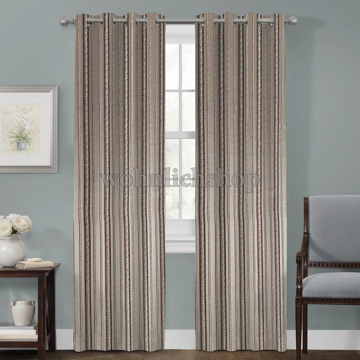 gardinen blickdicht - vorhang optik vorhänge für wohnzimmer
